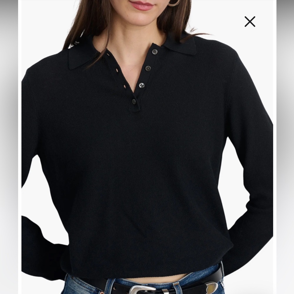 Alex mill Jack black polo sweater